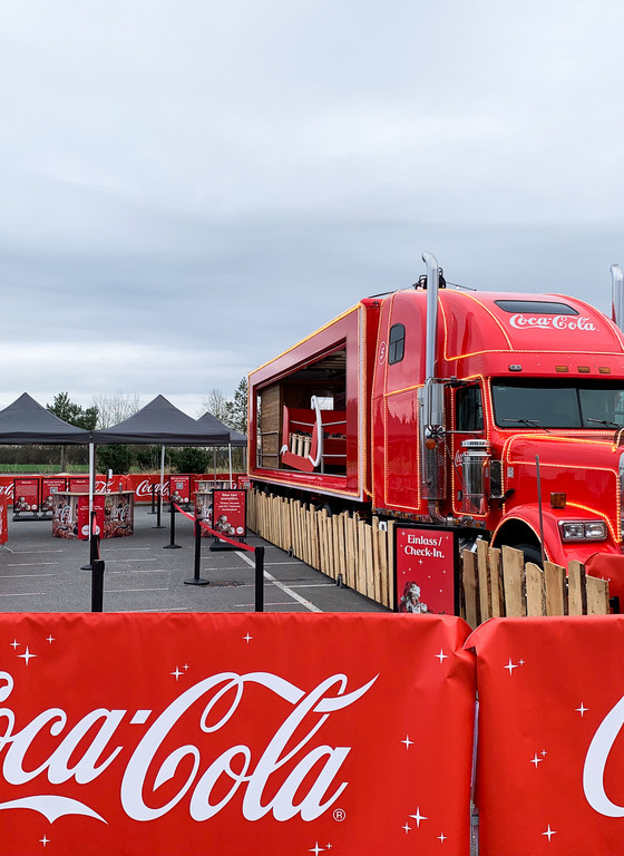 Coca Cola Christmas truck Tour 2022
