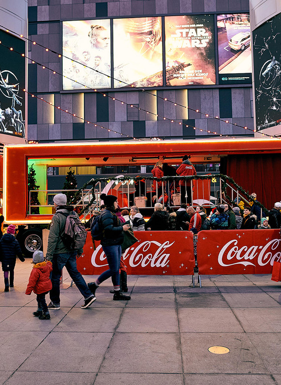 Coca-Cola weihnachtstruck 2019