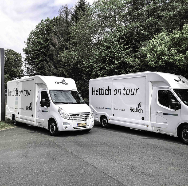 Marketing vehicle hettich on tour Image 8