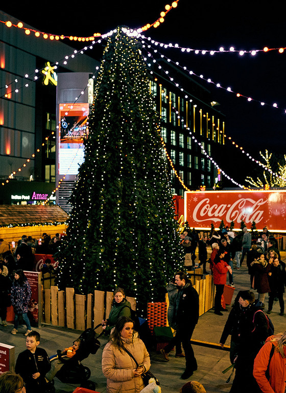 Coca-Cola Truck weihnachtsbaum