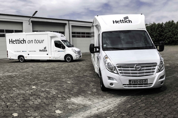 Two Hettich InfoWheels for the Roadshow 2020 Image 18