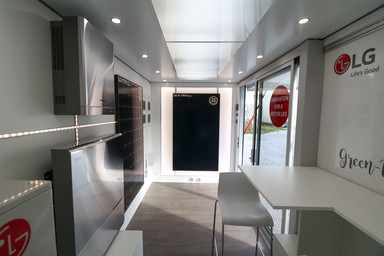 LG solar interior showtruck Image 8