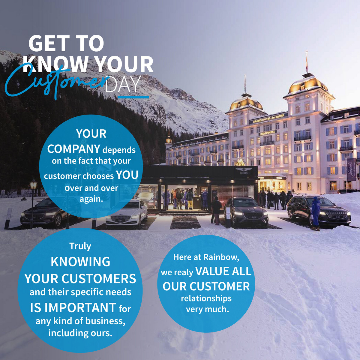 Get to Know your customer Day Roadshow