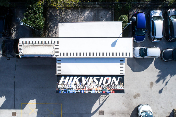 Hikvision Roadshow from a bird's eye view Image 3
