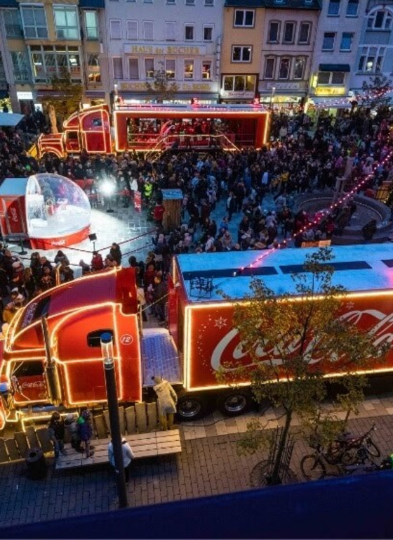 Coca-Cola Christmas Trucks by Rainbow Promotion 