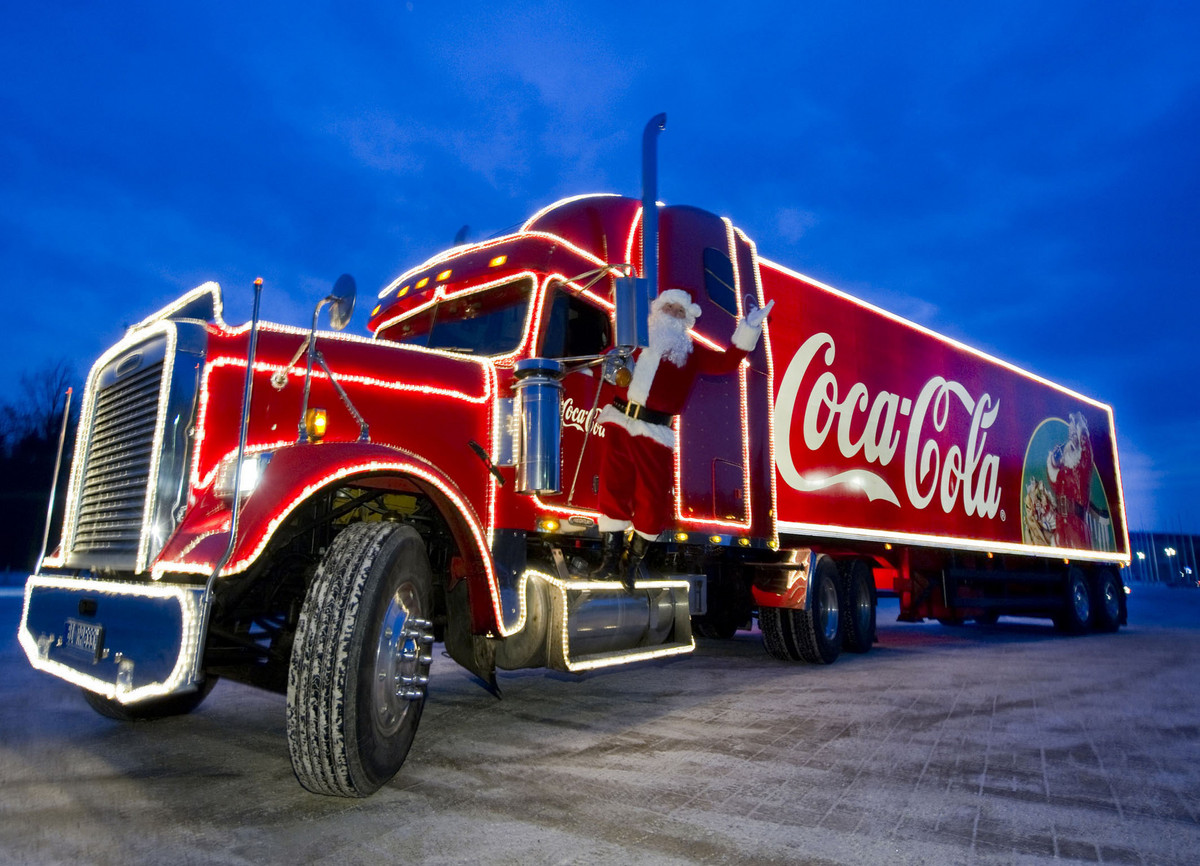 Coca-Cola Christmas Tour 2015 has started