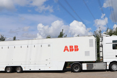 Side view of the ABB Germany Showtruck Image 2