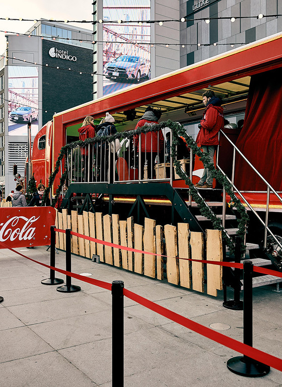 Coca-Cola Truck weihnachten Tour