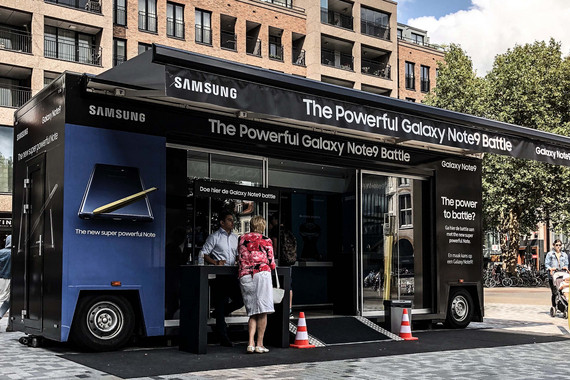 Samsung mobile Pop Up-Store Event, Roadshow