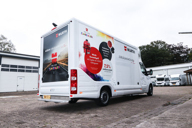 Roadshow for Würth with an InfoWheels  Image 4