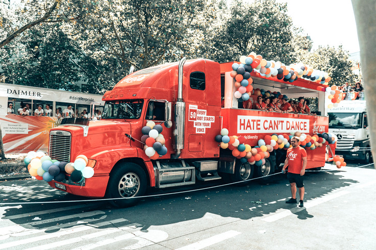 Christopher Street Day 2019 Coca-Cola Truck Image 5