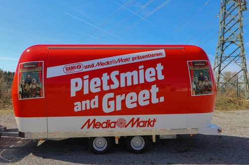 Promotional trailer with branding