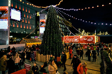Christmas Tree Coca-Cola Truck Image 1