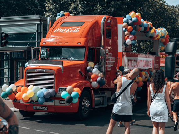 Coca-Cola Pride Truck CSD 2019