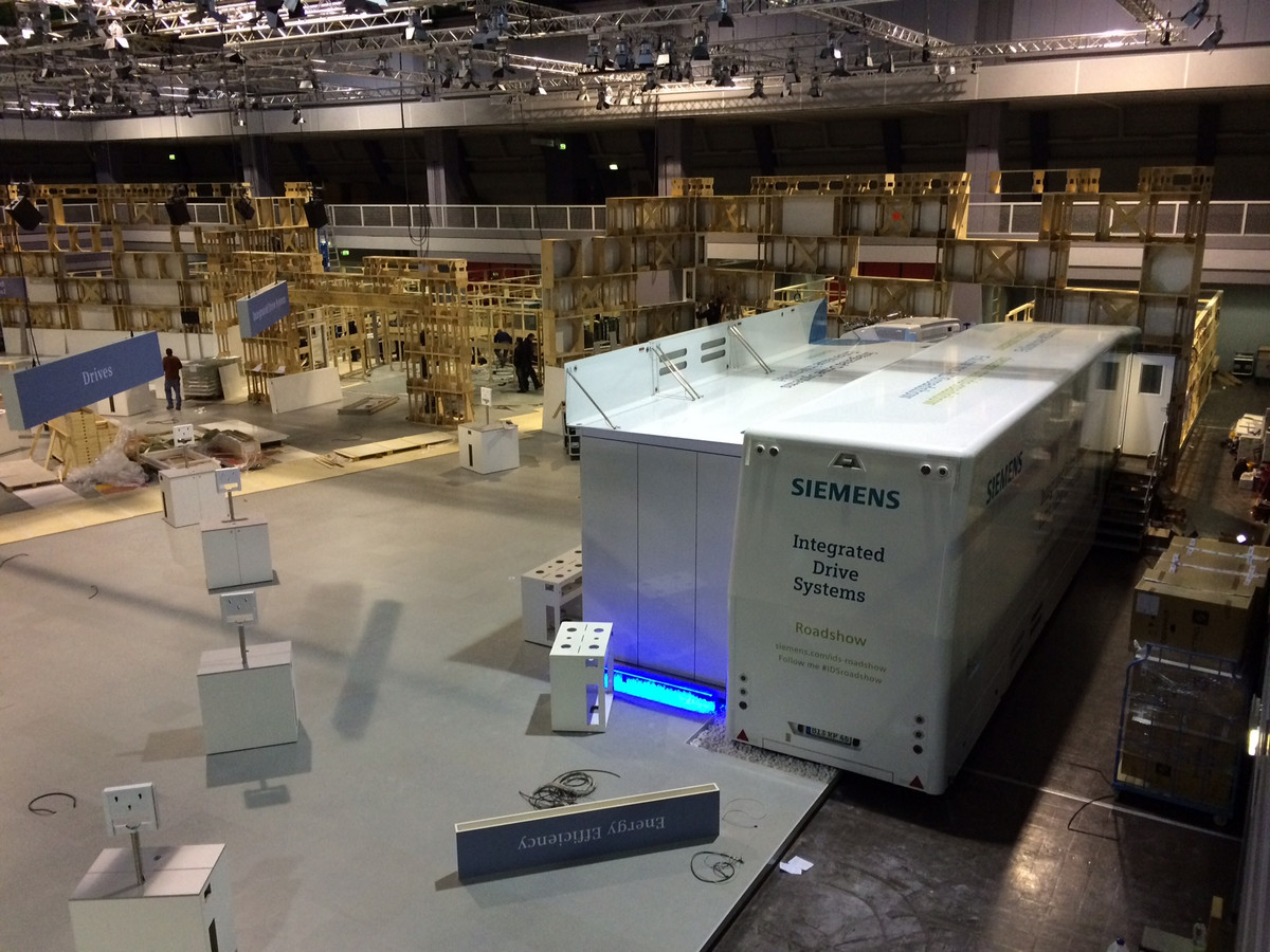 Start of the Siemens IDS tour 2014