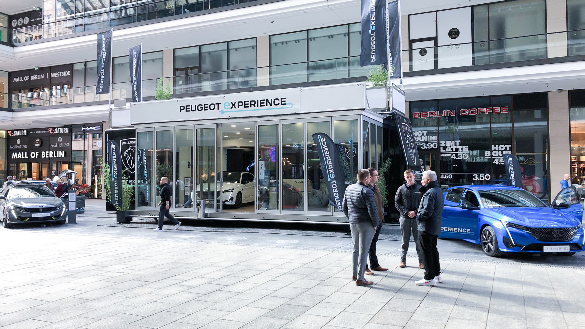 Live brand experience Peugeot 