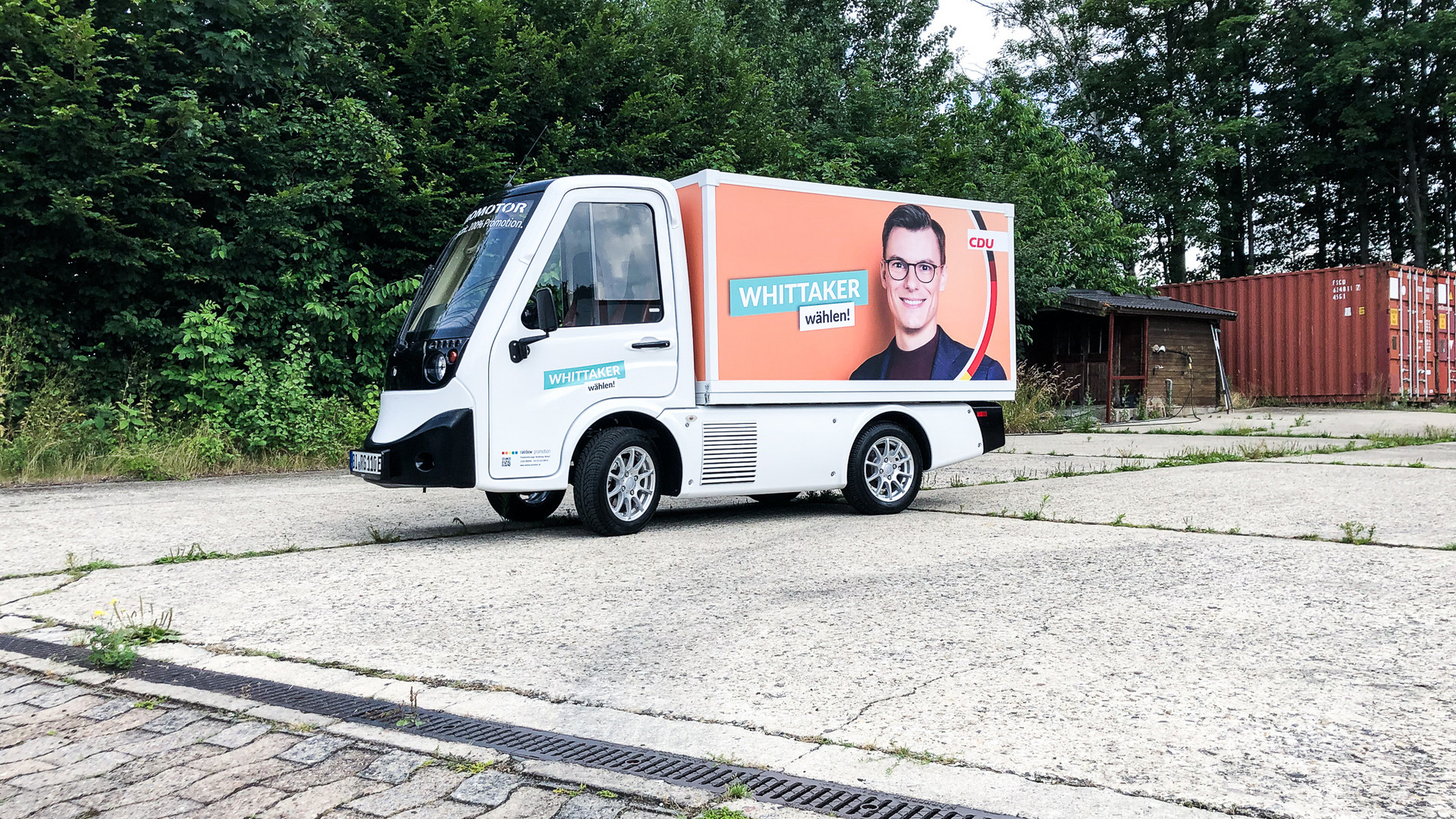 CDU Wahlkampf E-Promotor