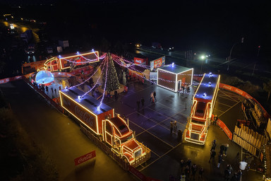 [Translate to English:] Coca-Cola Weihnachtstruck Event 2021 Image 10
