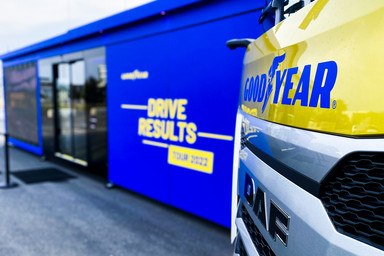 [Translate to English:] Goodyear Total Mobility Drive Results roadshow 2022  Image 1