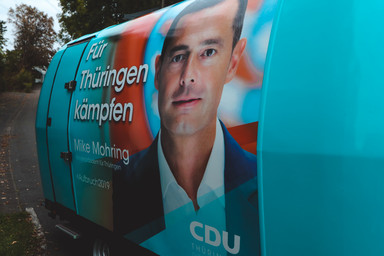 CDU Thuringia 2019 election vehicle Image 2