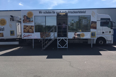 A mobile bakery for EDEKA showtruck Image 1