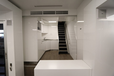 Kitchen inside the ABB Germany mobile showroom Image 11