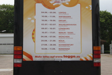 Toggo tourplan 2016 Image 1