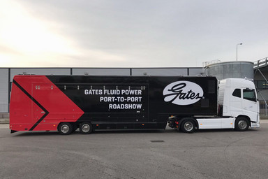 Side view of the Showtruck for Gates Image 2
