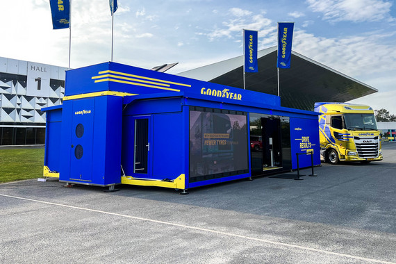 [Translate to English:] Goodyear Total Mobility Drive Results roadshow 2022 