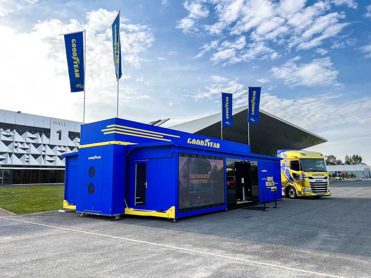[Translate to English:] Goodyear Total Mobility Drive Results roadshow 2022 