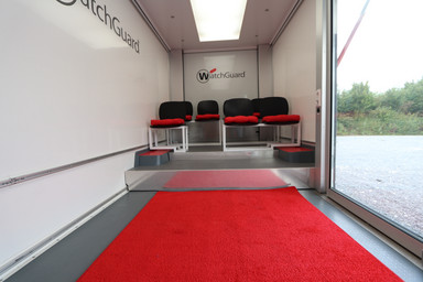Interior for Watchguard InfoWheels with a red carpet Image 19